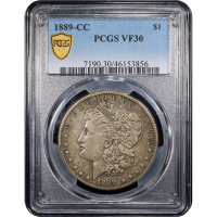 1889-CC Morgan Dollar ($1) Obverse Slab Image