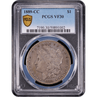 1889-CC Morgan Dollar ($1) Obverse Slab Image