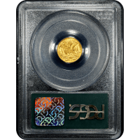 1889 Gold Dollar (G$1) OGH Reverse Slab Image