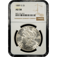 1889-S Morgan Dollar ($1) Obverse Slab Image