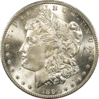 1890-CC Morgan Dollar ($1) Obverse Image