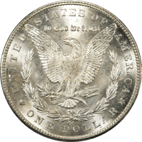 1890-CC Morgan Dollar ($1) Reverse Image
