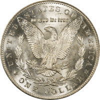 1890-CC Morgan Dollar ($1) Reverse Image