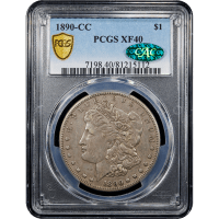 1890-CC Morgan Dollar ($1) SLAB Image