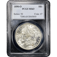 1890-O Morgan Dollar ($1) Obverse Slab Image
