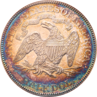 1890 Seated Liberty Half Dollar (50c) Reverse Image