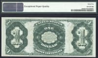 1891 $1 Martha Silver Certificate REVERSE Image