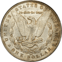1891-CC Morgan Dollar ($1) Reverse Image