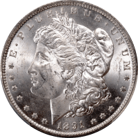 1891-CC Morgan Dollar ($1) Obverse Image