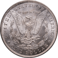 1891-CC Morgan Dollar ($1) Reverse Image
