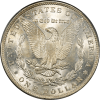 1891 Morgan Dollar ($1) Reverse Image