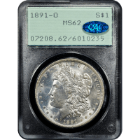 1891-O Morgan Dollar ($1) Rattler Obverse Slab Image