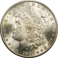 1891-S Morgan Dollar ($1) Obverse Image