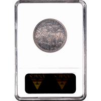 1891 Seated Liberty Quarter (25c) Reverse Slab Image