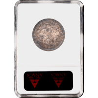 1891 Seated Liberty Quarter (25c) Reverse Slab Image