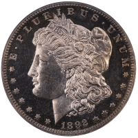 1892 5-Coin Proof Set Morgan Dollar 1 Obverse Image