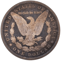 1892 5-Coin Proof Set Morgan Dollar 1 Reverse Image