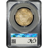 1892 Barber Half Dollar (50c) Reverse Slab Image