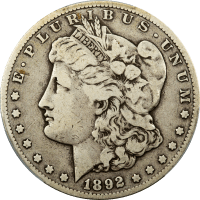 1892-CC Morgan Dollar ($1) Obverse Image