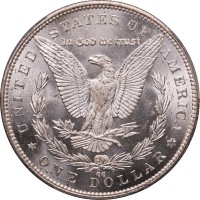 1892-CC Morgan Dollar ($1) Reverse Image