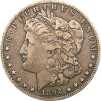 1892-CC Morgan Dollar ($1) OBVERSE Image
