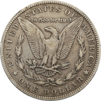 1892-CC Morgan Dollar ($1) REVERSE Image