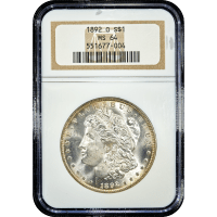 1892-O Morgan Dollar ($1) SLAB Image