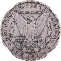 1893-CC Morgan Dollar ($1) Reverse Image