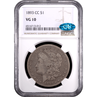 1893-CC Morgan Dollar ($1) SLAB Image