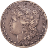 1893-CC Morgan Dollar ($1) Obverse Image