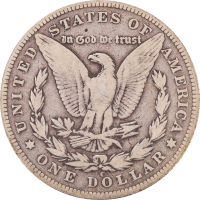 1893-CC Morgan Dollar ($1) Reverse Image