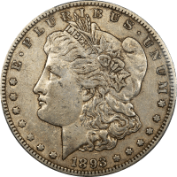 1893-CC Morgan Dollar ($1) OBVERSE Image