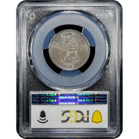 1893 Isabella Quarter (25c) Reverse Slab Image