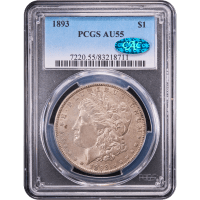 1893 Morgan Dollar ($1) Obverse Slab Image