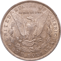 1893 Morgan Dollar ($1) Reverse Image