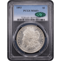 1893 Morgan Dollar ($1) SLAB Image