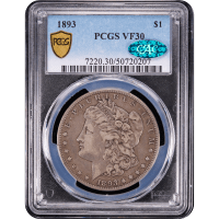 1893 Morgan Dollar ($1) SLAB Image