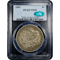 1893 Morgan Dollar ($1) SLAB Image