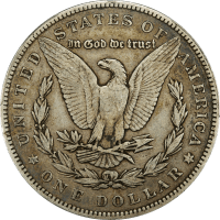 1893 Morgan Dollar ($1) REVERSE Image