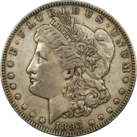 1893 Morgan Dollar ($1) Obverse Image