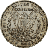 1893 Morgan Dollar ($1) Reverse Image