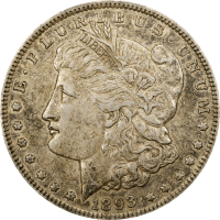 1893 Morgan Dollar ($1) Obverse Image