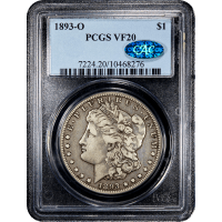1893-O Morgan Dollar ($1) Obverse Slab Image