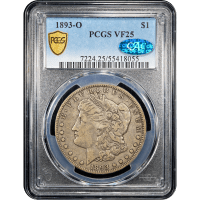 1893-O Morgan Dollar ($1) SLAB Image
