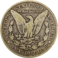 1893-O Morgan Dollar ($1) Reverse Image