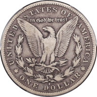 1893-S Morgan Dollar ($1) Reverse Image