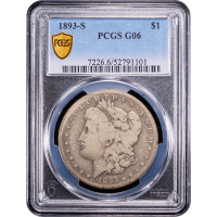 1893-S Morgan Dollar ($1) Obverse Slab Image