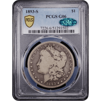 1893-S Morgan Dollar ($1) SLAB Image
