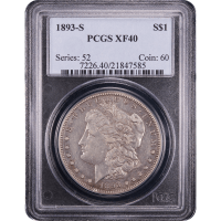 1893-S Morgan Dollar ($1) Obverse Slab Image