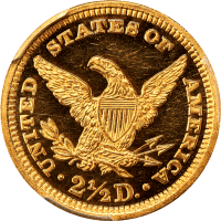 1894 Liberty Gold Quarter Eagle ($2.50) Reverse Image